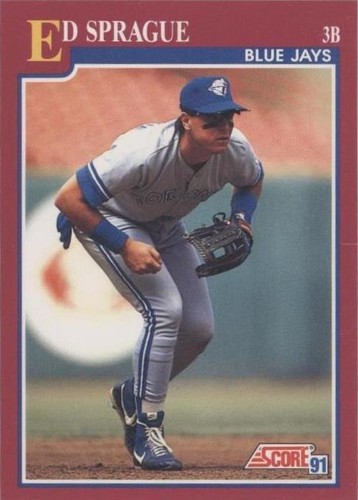 1991 Score Rookie & Traded - Ed Sprague #101T