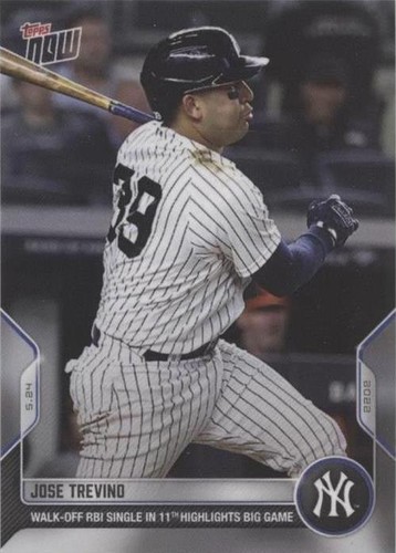 2022 Topps Now - Jose Trevino #232
