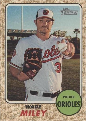 2017 Topps Heritage High Number - Wade Miley #512