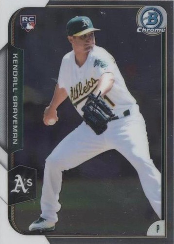 2015 Bowman Chrome - Kendall Graveman #195