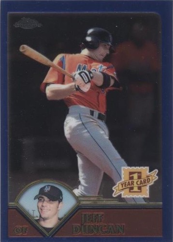2003 Topps Chrome Traded & Rookies - Jeff Duncan #T225