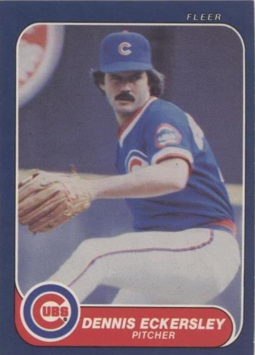 Fleer 1986 - Dennis Eckersley #368