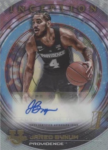 2022-23 Bowman Inception University - Jared Bynum #BIA-JB
