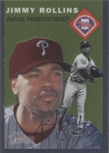 2003 Topps Heritage - Jimmy Rollins #THC36