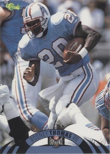 1996 Classic NFL Experience Rodney Thomas #106