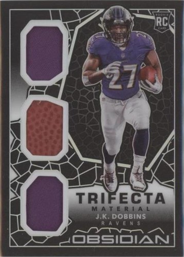 2020 Panini Obsidian J.K. Dobbins #TM23