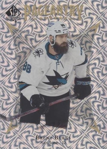2021-22 SP Authentic - Brent Burns #P-18