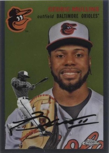 2023 Topps Chrome Platinum Anniversary - Cedric Mullins #221