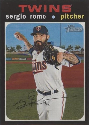 2020 Topps Heritage High Number - Sergio Romo #687