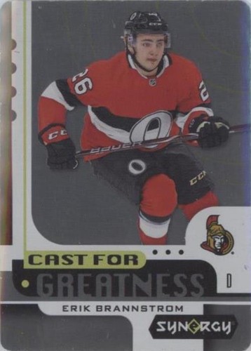 2019-20 Upper Deck Synergy - Erik Brannstrom #CG-5