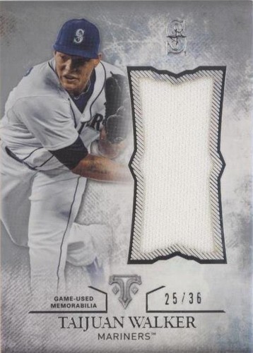 2015 Topps Triple Threads - Taijuan Walker #UJR-TWA