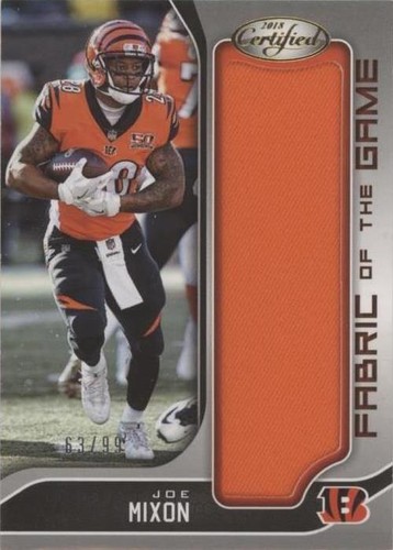 2018 Panini Certified Joe Mixon #FG-JM