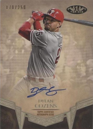 2019 Topps Tier One - Dylan Cozens #BA-DC