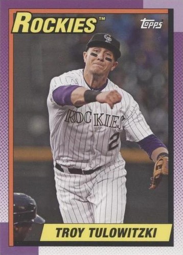 2013 Topps Archives - Troy Tulowitzki #159