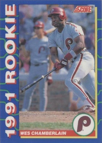 1991 Score Rookies - Wes Chamberlain #14