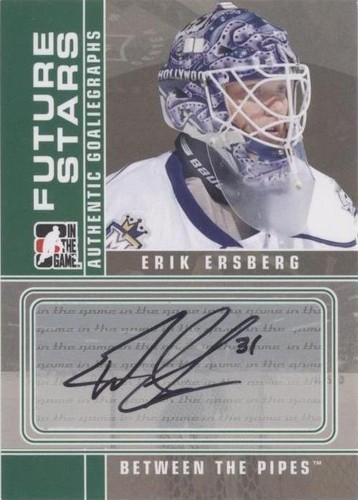 2008-09 In the Game Between the Pipes - Erik Ersberg #A-EE