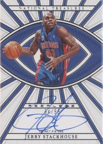 2022-23 Panini National Treasures - Jerry Stackhouse #PLS-JSH