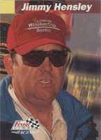 1993 Pro Set Finish Line - Jimmy Hensley #93