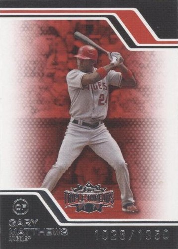 2008 Topps Triple Threads - Gary Matthews Jr. #116