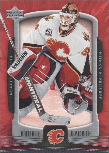2005-06 Upper Deck Rookie Update - Miikka Kiprusoff #14