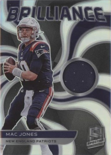 2022 Panini Spectra Mac Jones #BRL-MJO