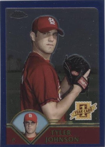 2003 Topps Chrome Traded & Rookies - Tyler Johnson #T238