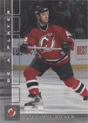2001-02 In the Game Be A Player Memorabilia - Stephane Richer #491