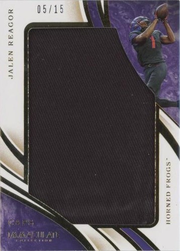 2020 Panini Immaculate Collection Collegiate Jalen Reagor #21