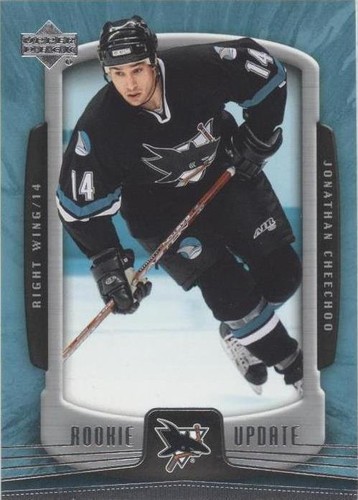 2005-06 Upper Deck Rookie Update - Jonathan Cheechoo #84