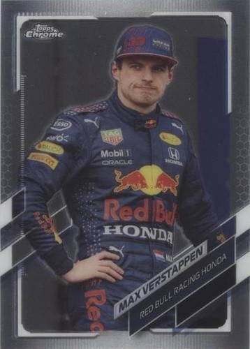 2021 Topps Chrome Formula 1 - Max Verstappen #55