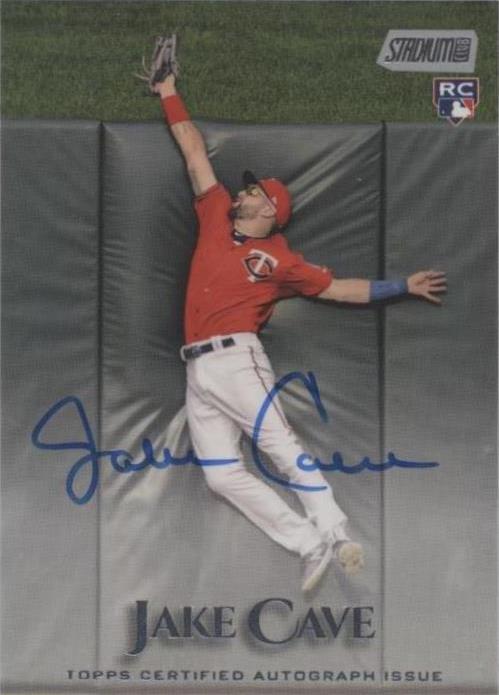 2019 Topps Stadium Club - Jake Cave #SCA-JCA