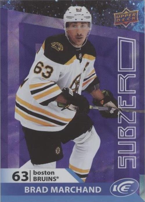 2021-22 Upper Deck Ice - Brad Marchand #SZ-12