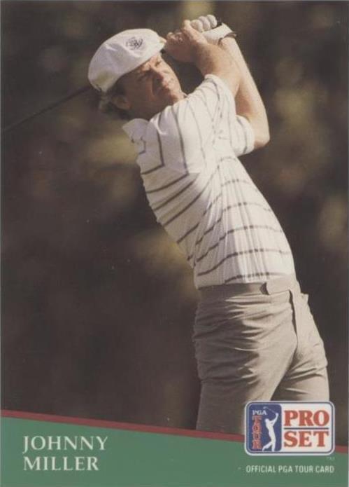 1991 Pro Set - Johnny Miller #268