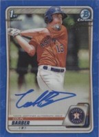 2020 Bowman Chrome Sapphire Edition - Colin Barber #BSPA-CB