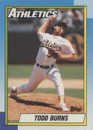 1990 Topps - Todd Burns #369