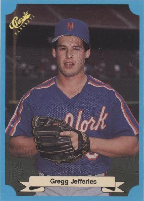 Actualización clásica 1988 edición de viaje azul - Gregg Jefferies #243