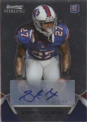 2012 Bowman Sterling Stephon Gilmore #108