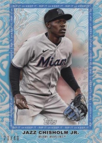 2022 Topps Rip - Jazz Chisholm #45