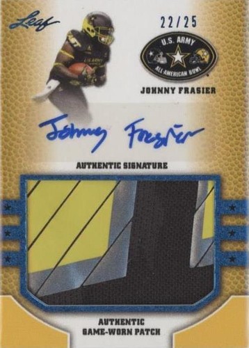 2015 Leaf U.S. Army All-American Bowl Johnny Frasier #PA-JF2