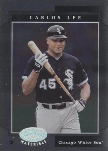 2001 Leaf Certified Materials - Carlos Lee #93