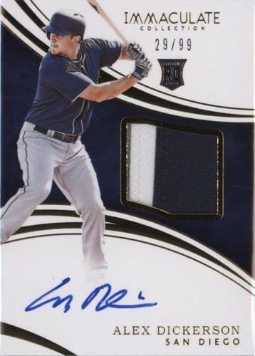 2016 Panini Immaculate Collection - Alex Dickerson #131