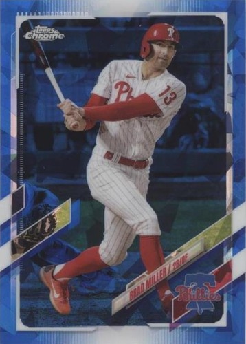 2021 Topps Chrome Update Series Sapphire Edition - Brad Miller #US201