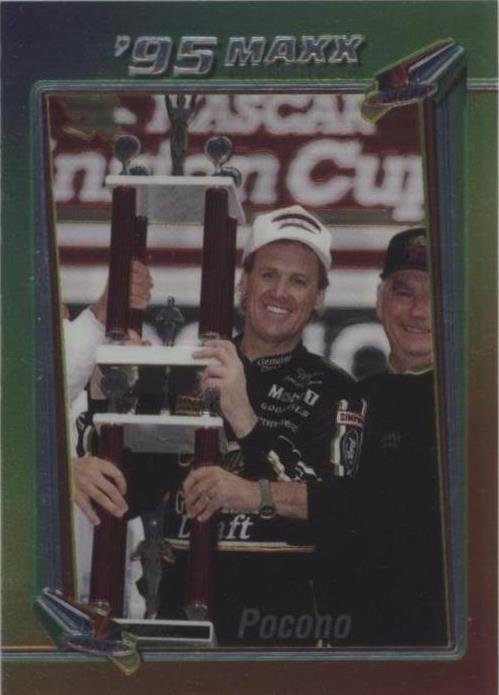 1995 Maxx Premier Plus Chromium - Rusty Wallace #162