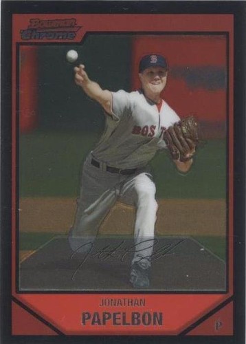 2007 Bowman Chrome - Jonathan Papelbon #6