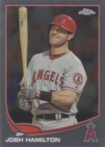 2013 Topps Chrome - Josh Hamilton #70