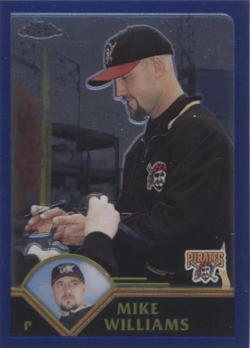 2003 Topps Chrome - Mike Williams #54