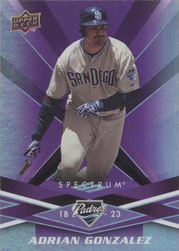 2009 Upper Deck Spectrum - Adrian Gonzalez #78