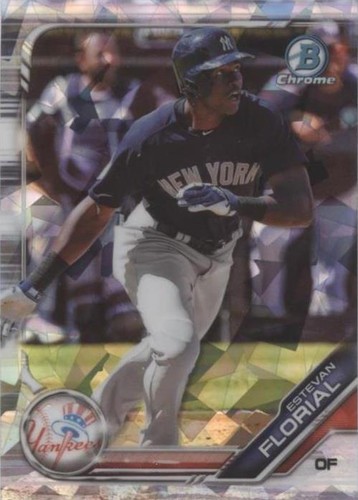 2019 Bowman Chrome Draft Sapphire Edition - Estevan Florial #BDC-30