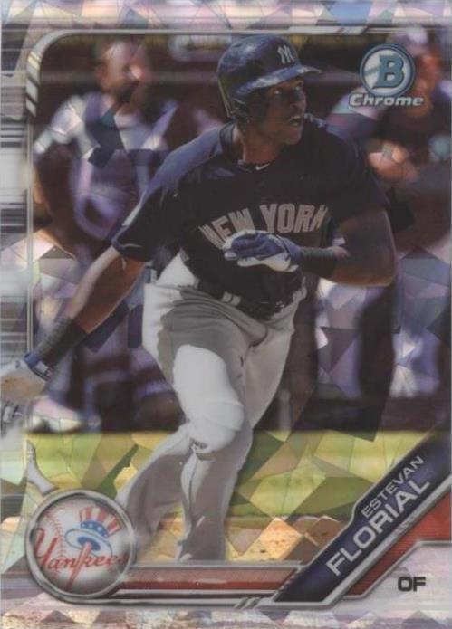 2019 Bowman Chrome Draft Sapphire Edition - Estevan Florial #BDC-30