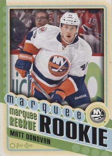 2012-13 O-Pee-Chee - Matt Donovan #584
